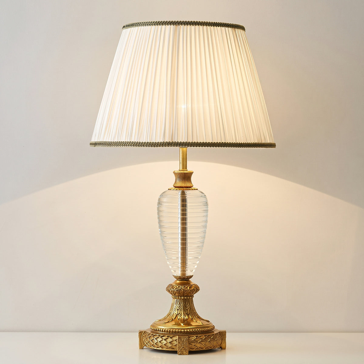 Waverly Crystal Baluster Table Lamp