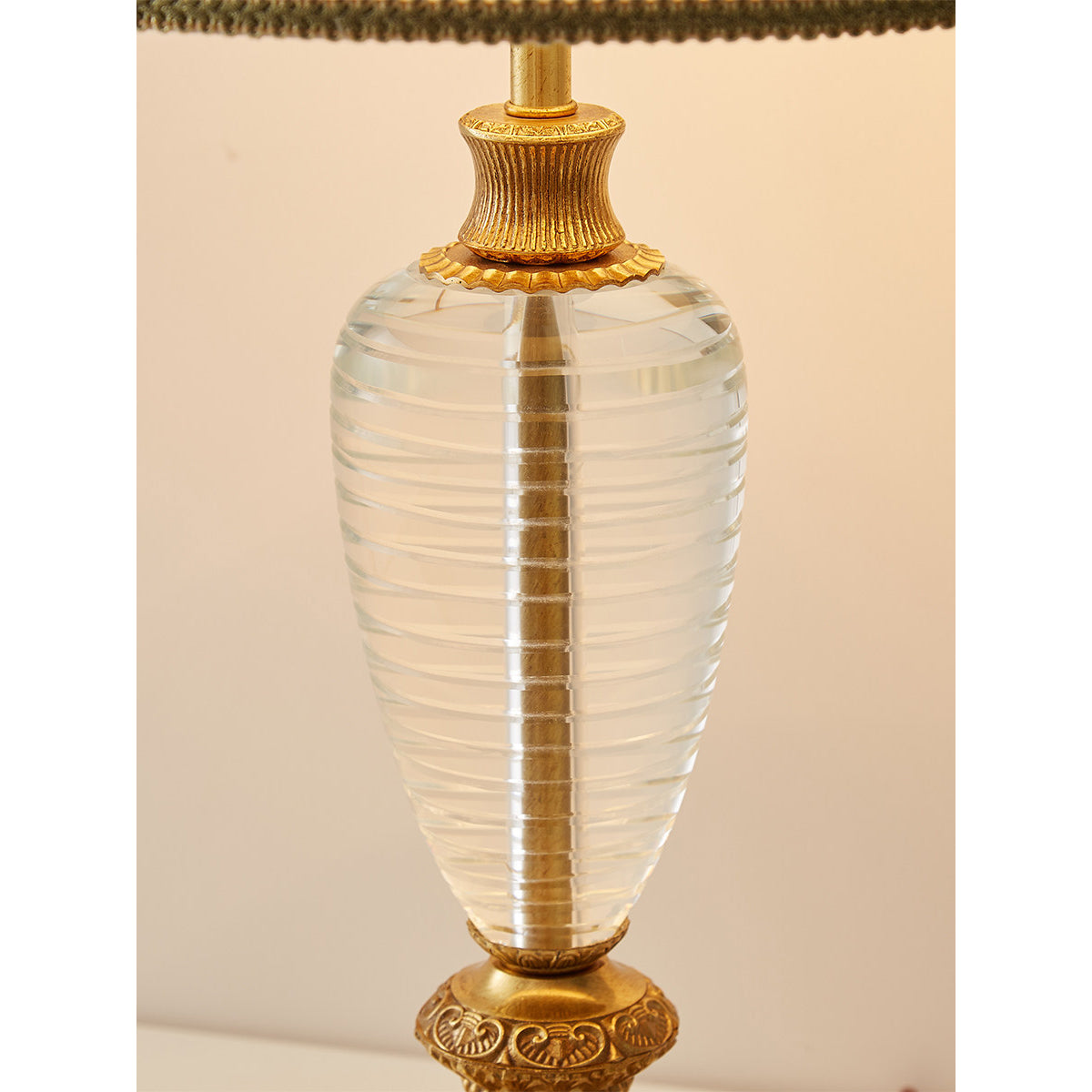 Waverly Crystal Baluster Table Lamp