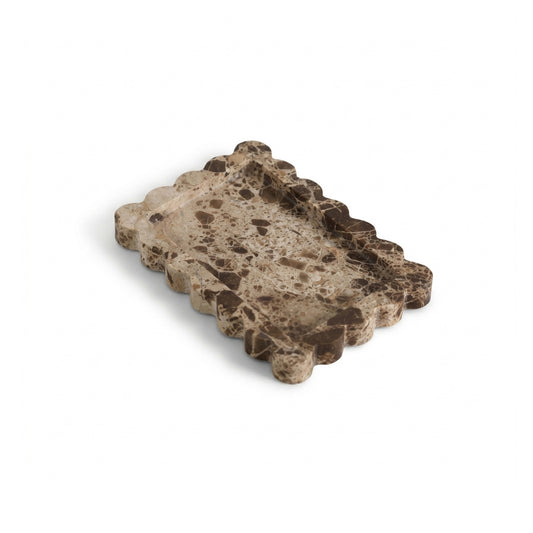 Wavy Stone Catchall Tray