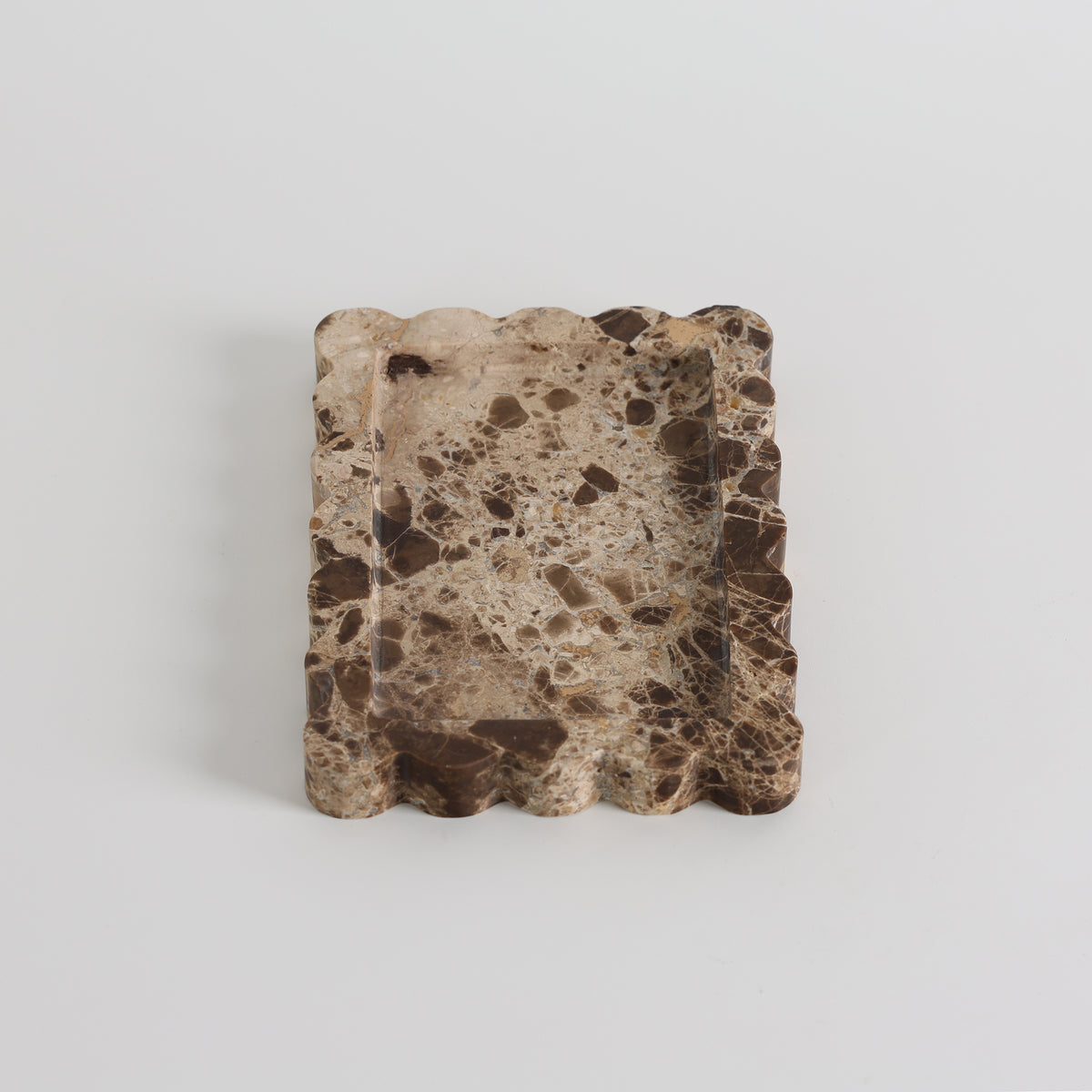 Wavy Stone Catchall Tray