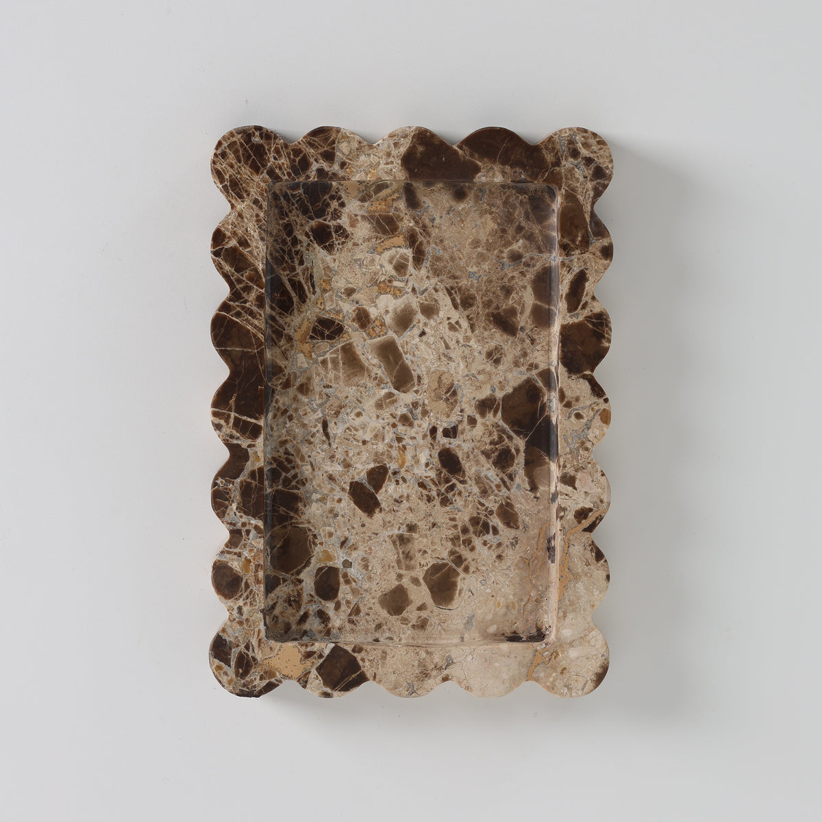 Wavy Stone Catchall Tray