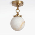 Load image into Gallery viewer, Wildwood Alabaster Semi-Flush Mount
