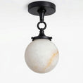 Load image into Gallery viewer, Wildwood Alabaster Semi-Flush Mount

