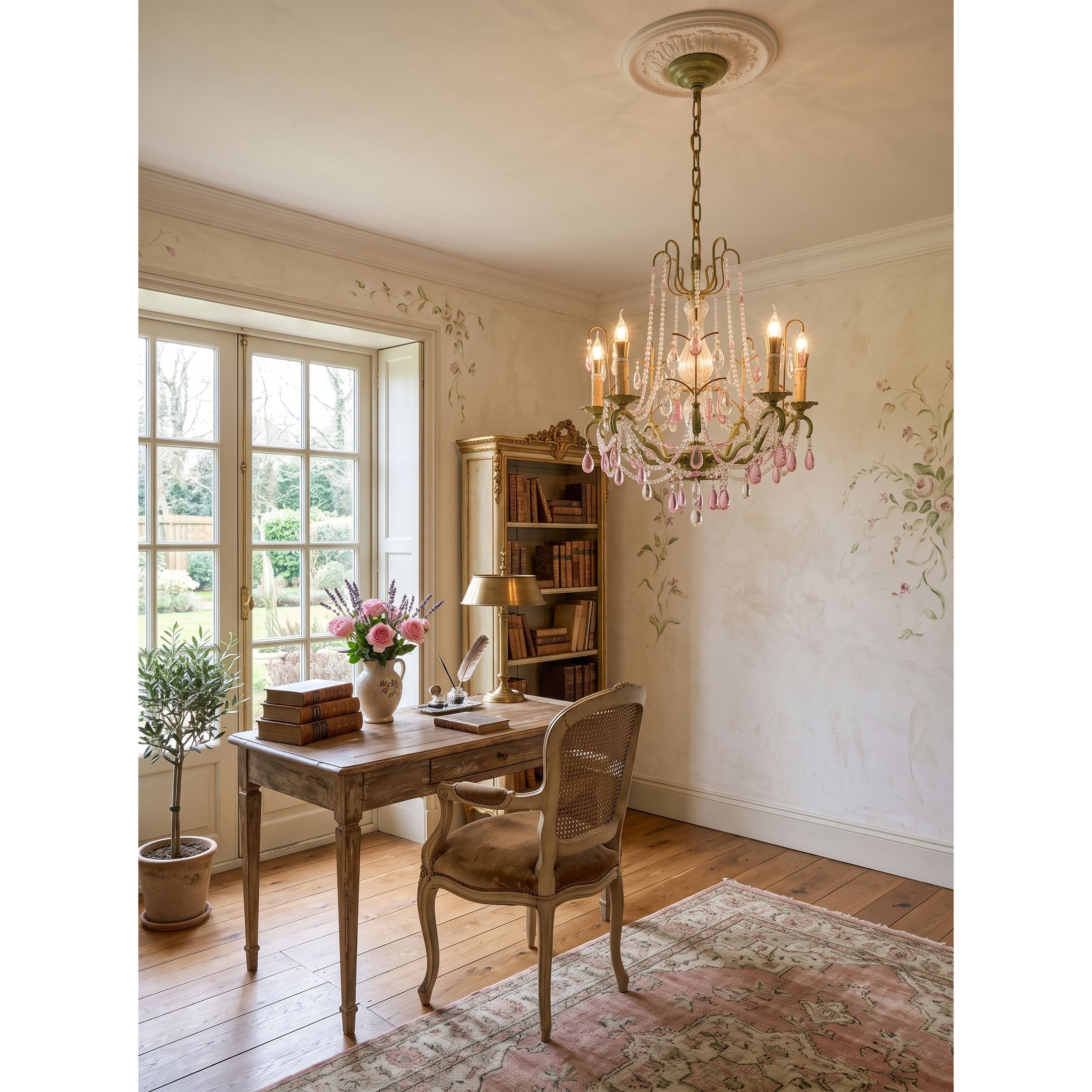 Willow Park Crystal Chandelier