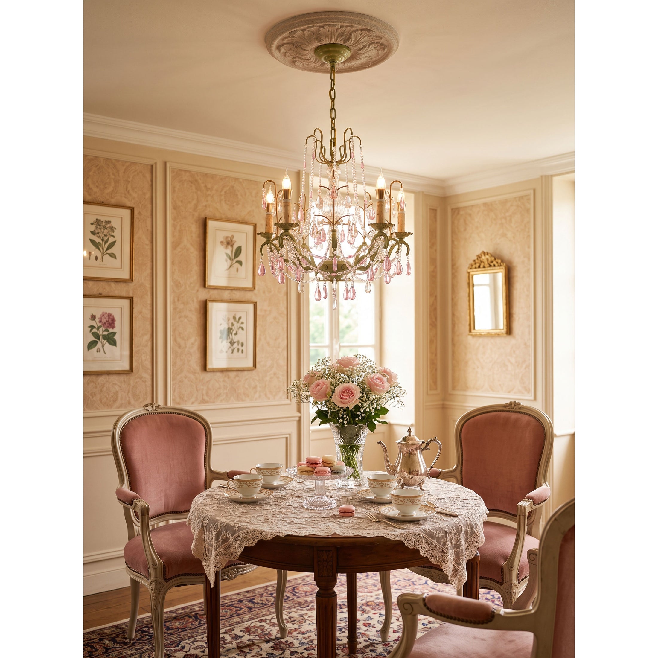 Willow Park Crystal Chandelier