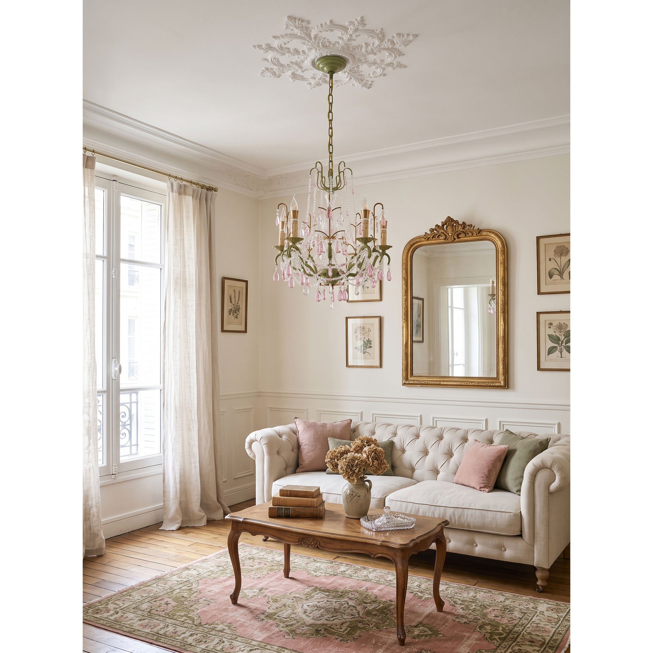 Willow Park Crystal Chandelier