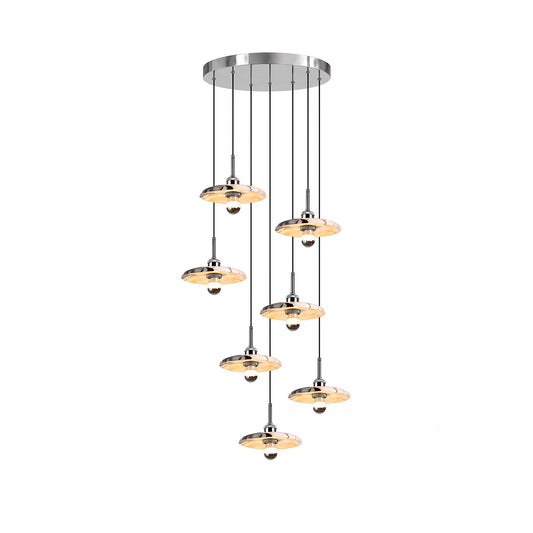 Zat Marble Cluster Chandelier