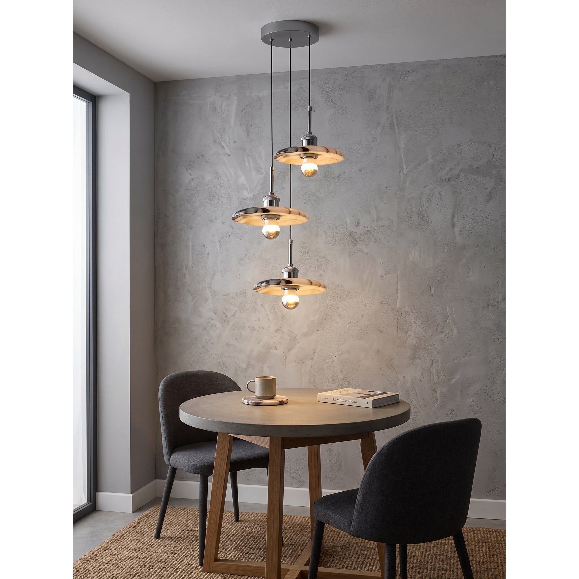 Zat Marble Cluster Chandelier