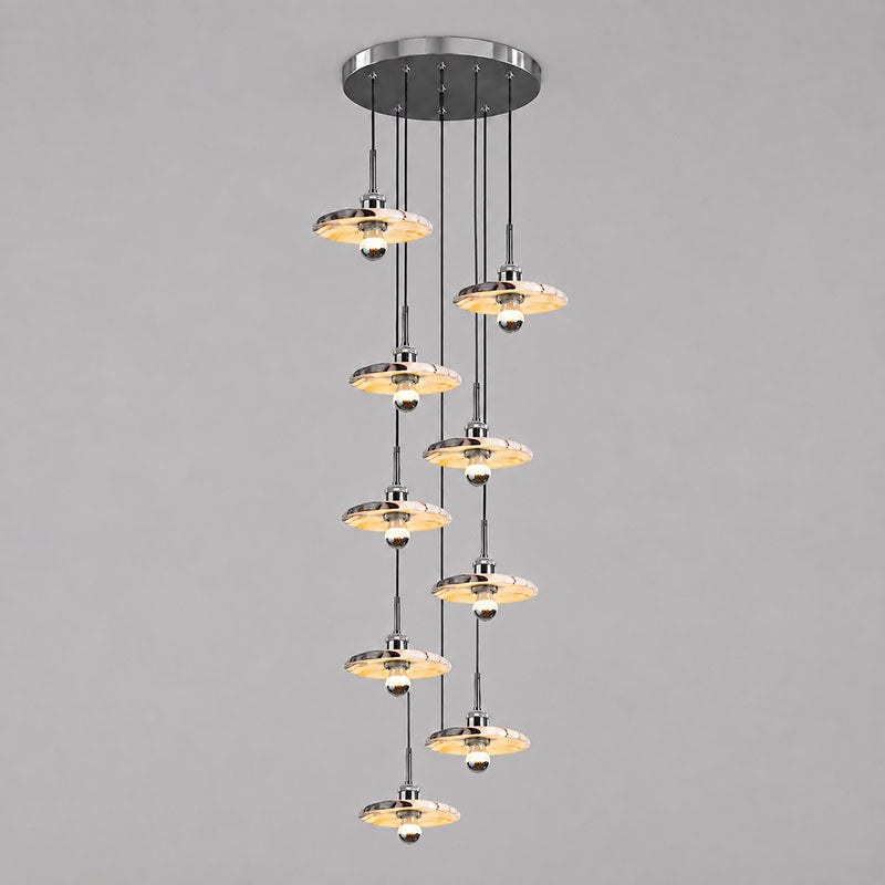 Zat Marble Cluster Chandelier