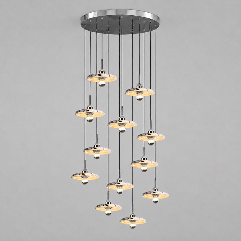 Zat Marble Cluster Chandelier