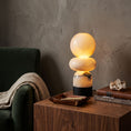 Load image into Gallery viewer, Zinnia Stacked Orb Table Lamp
