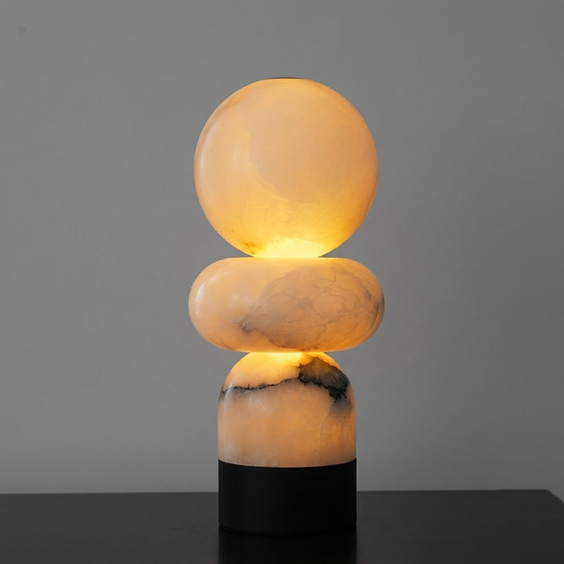 Zinnia Stacked Orb Table Lamp