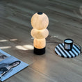 Load image into Gallery viewer, Zinnia Stacked Orb Table Lamp
