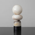 Load image into Gallery viewer, Zinnia Stacked Orb Table Lamp
