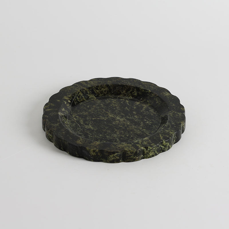 Zion Scalloped Stone Tray
