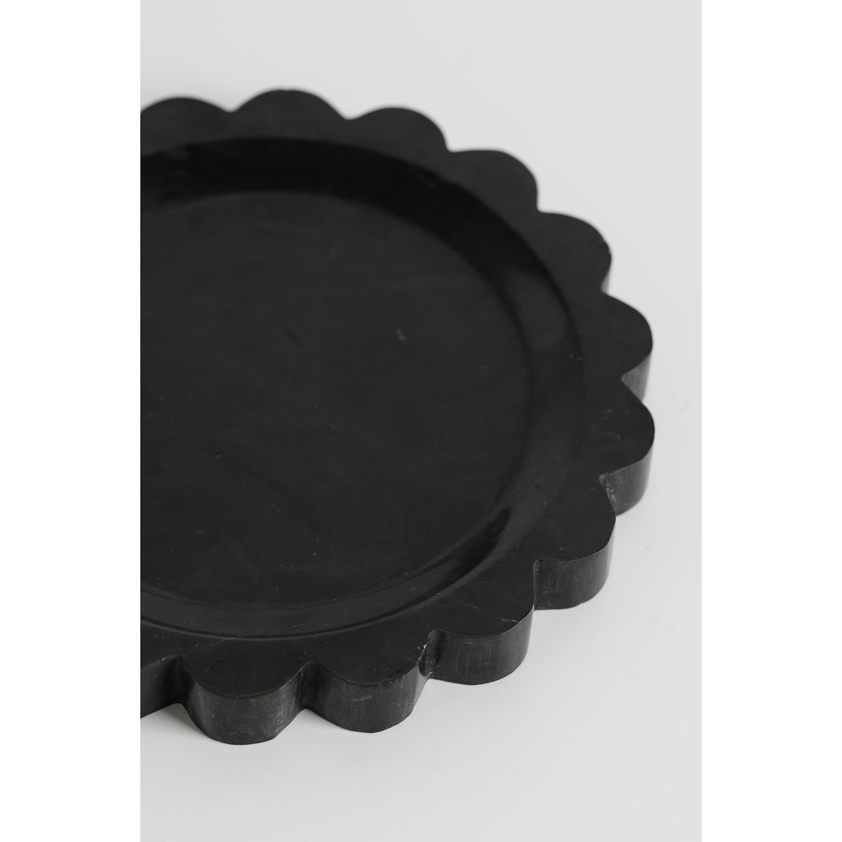 Zion Scalloped Stone Tray