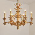 Bild in die Galerieansicht laden, Vendome Brass Chandelier
