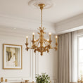 Bild in die Galerieansicht laden, Vendome Brass Chandelier
