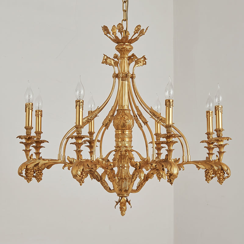 Vendome Brass Chandelier