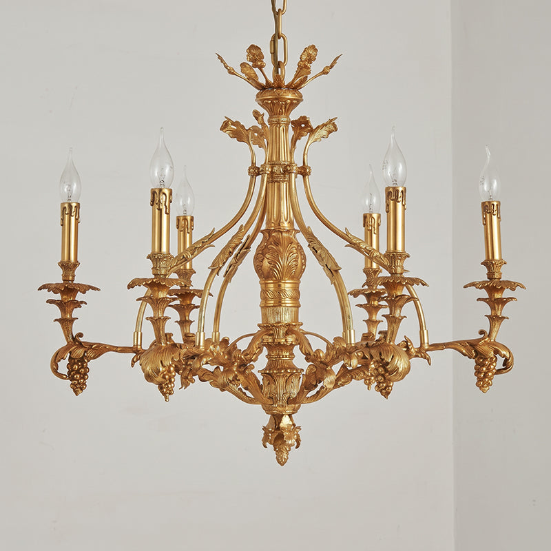Vendome Brass Chandelier