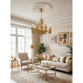 Bild in die Galerieansicht laden, Vendome Brass Chandelier
