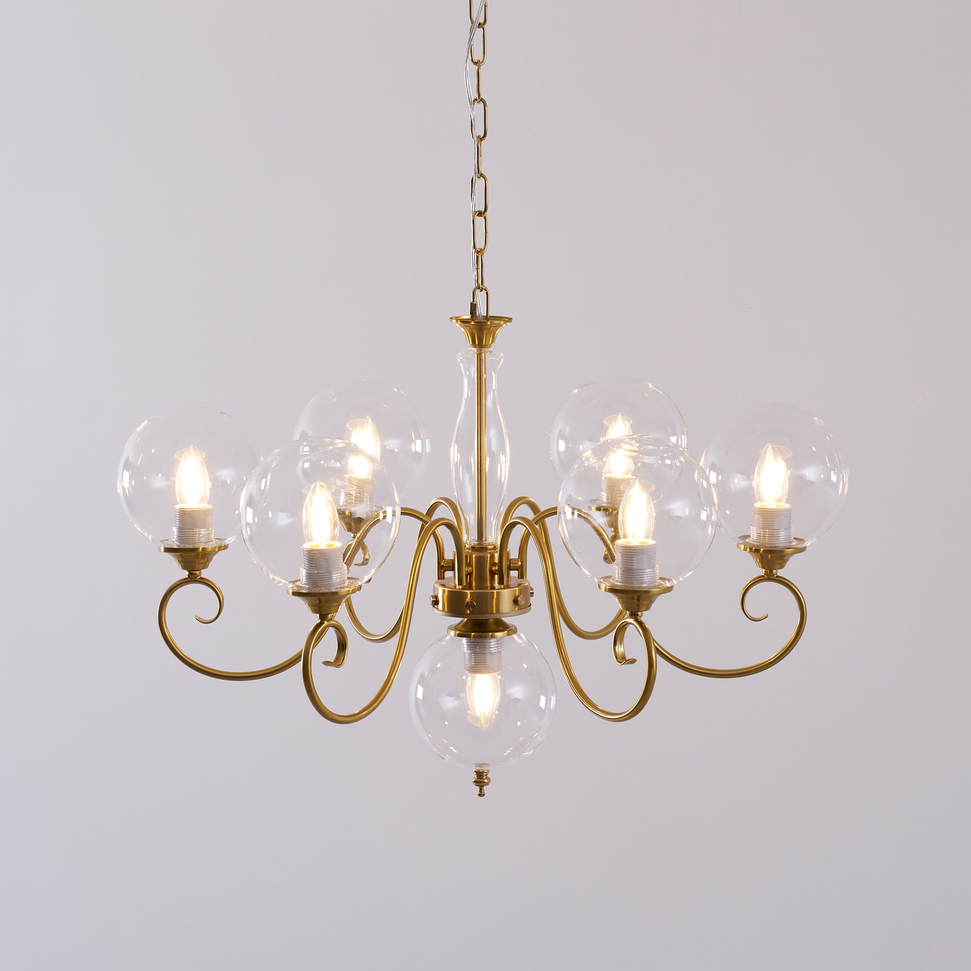 Evelyn Glass Chandelier