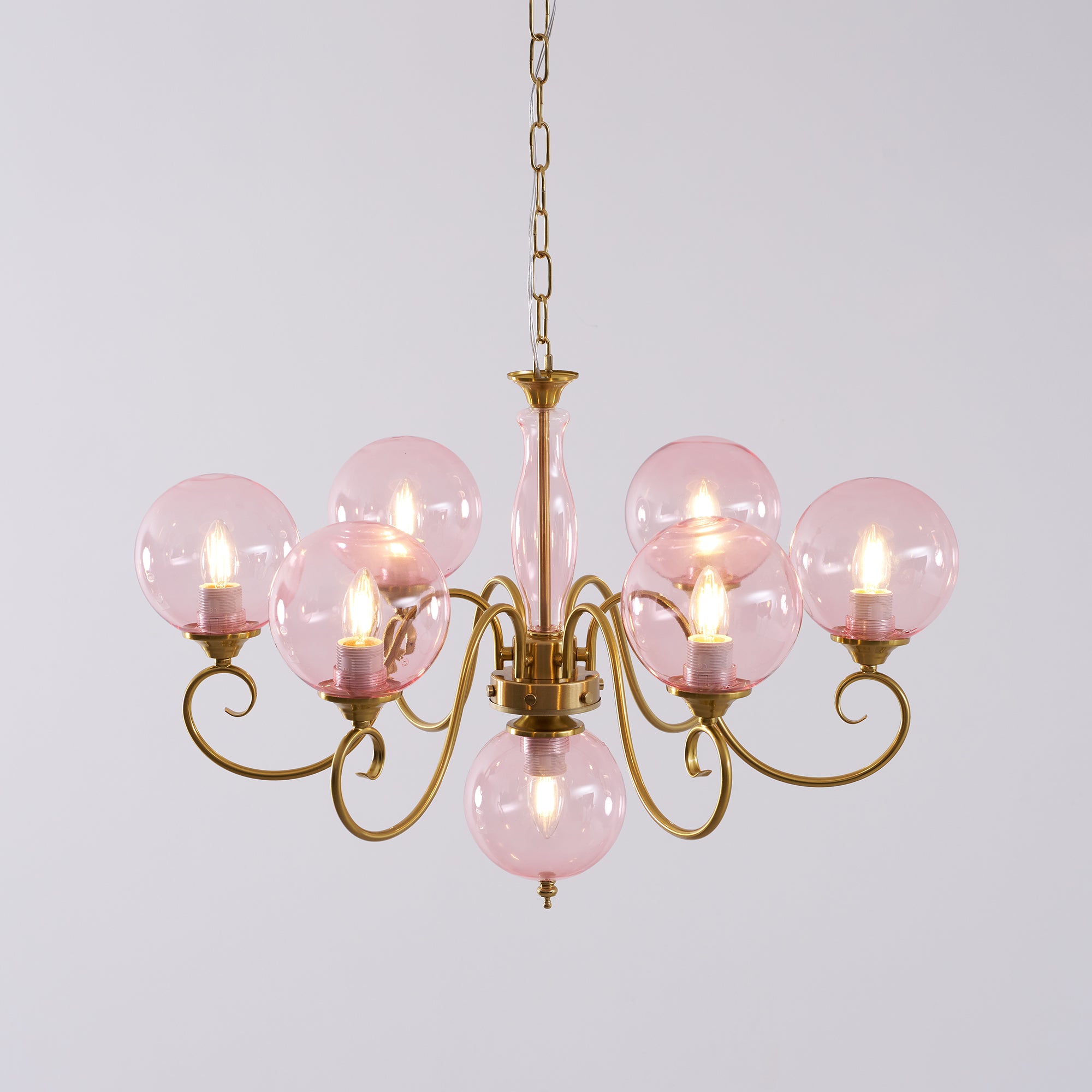 Evelyn Glass Chandelier