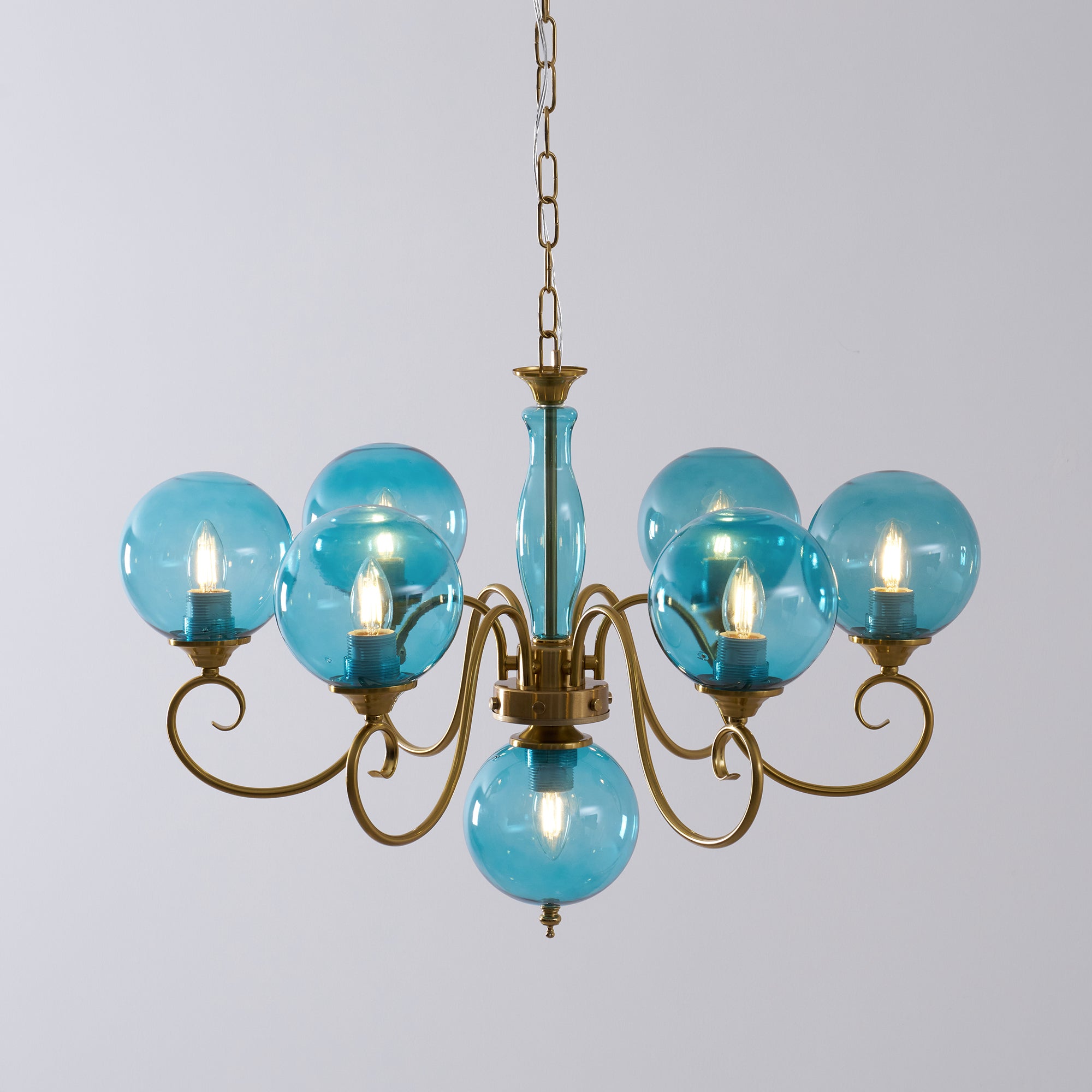 Evelyn Glass Chandelier