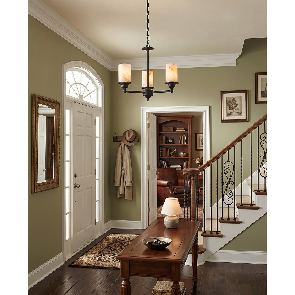 Stratton Alabaster Chandelier – detail 6