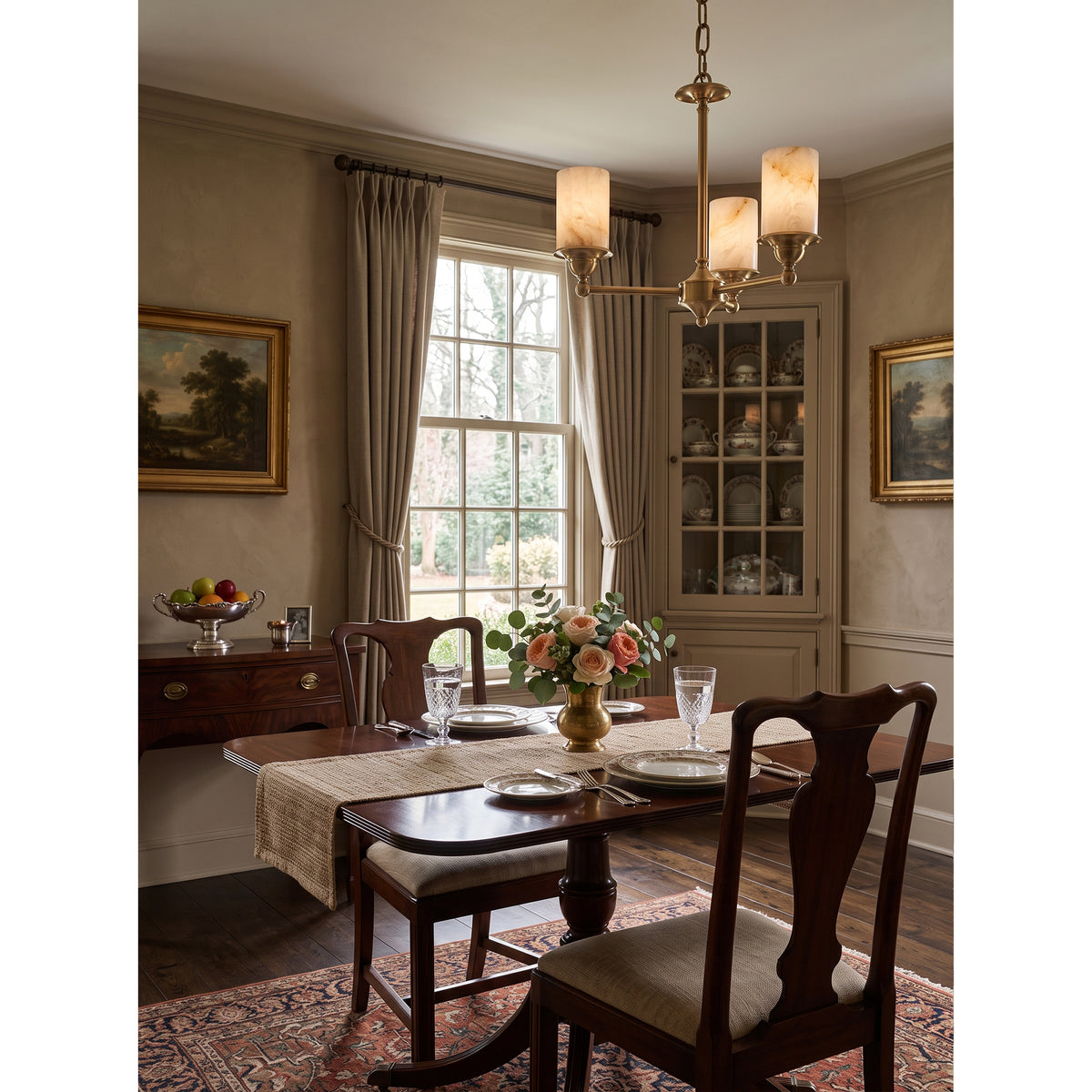 Stratton Alabaster Chandelier – detail 15