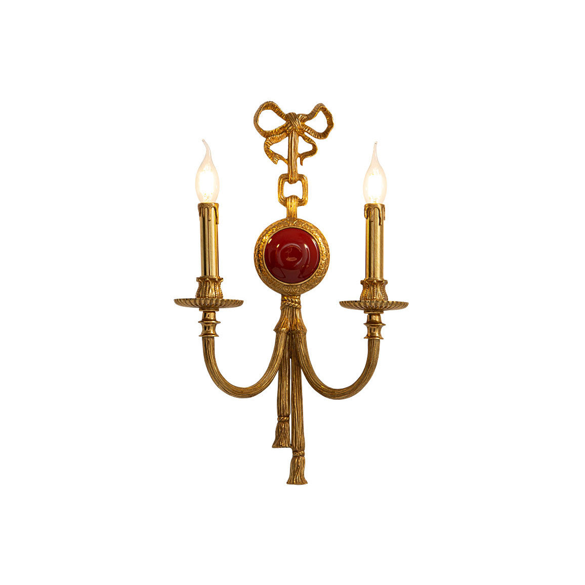 Antoinette Bow & Tassel Wall Sconce