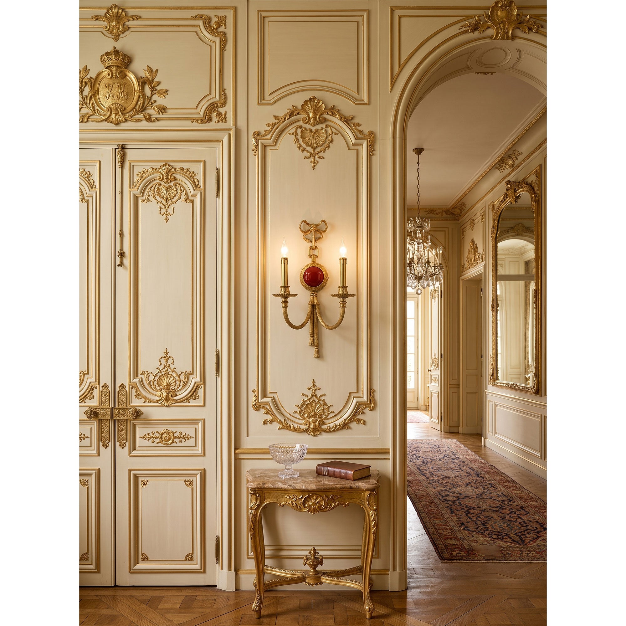 Antoinette Bow & Tassel Wall Sconce