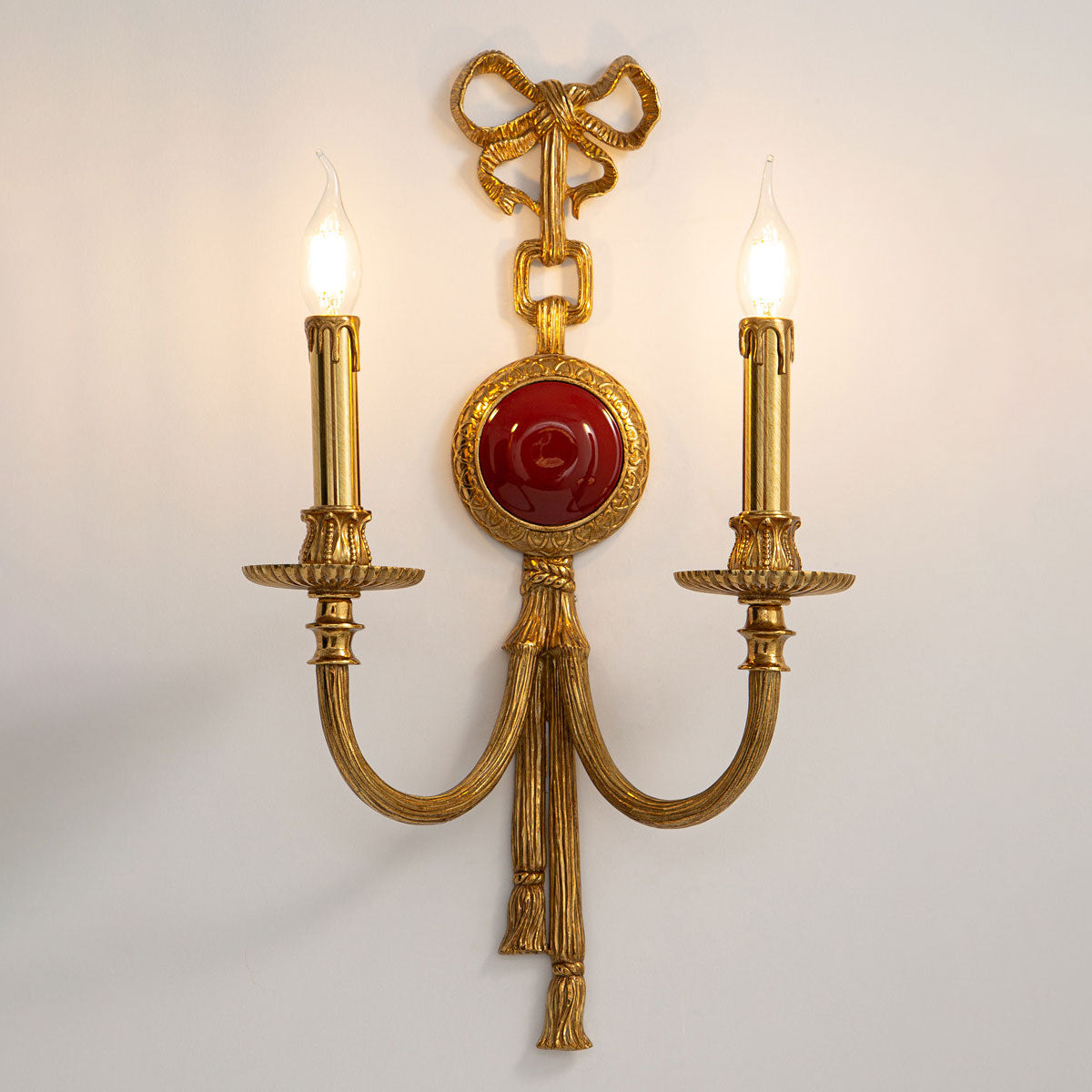 Antoinette Bow & Tassel Wall Sconce