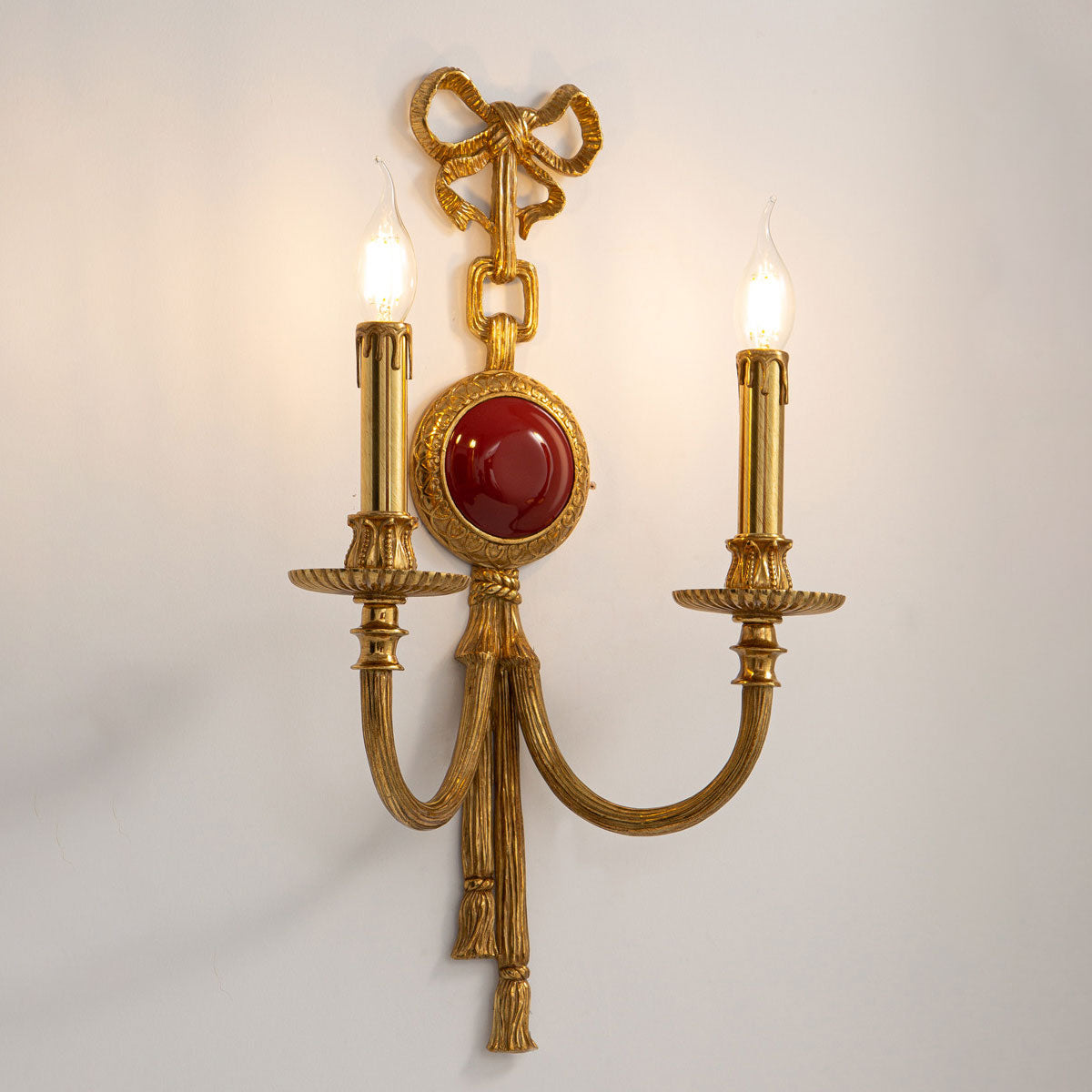 Antoinette Bow & Tassel Wall Sconce