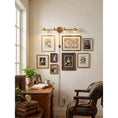 Charger l'image dans la visionneuse de la galerie, Halophane Brass Plug-in Wall Sconce

