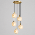Load image into Gallery viewer, Lilin Alabaster Chandelier
