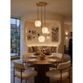 Load image into Gallery viewer, Lilin Alabaster Chandelier
