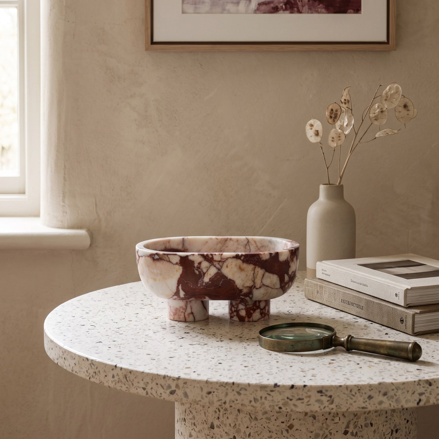 Muse Footed Oval Tray