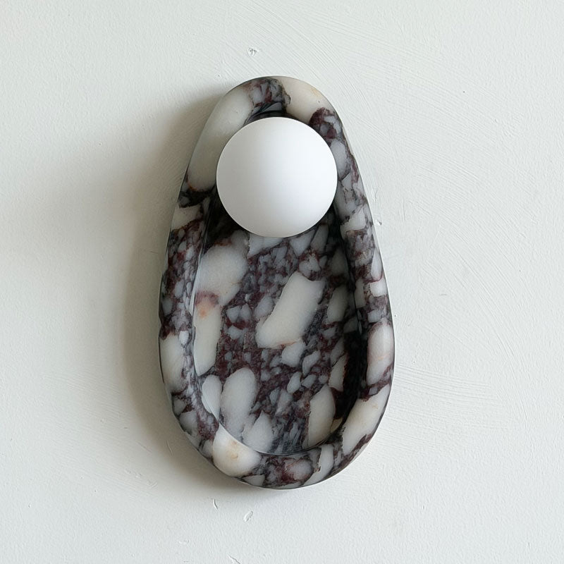 Nidus Marble Wall Sconce