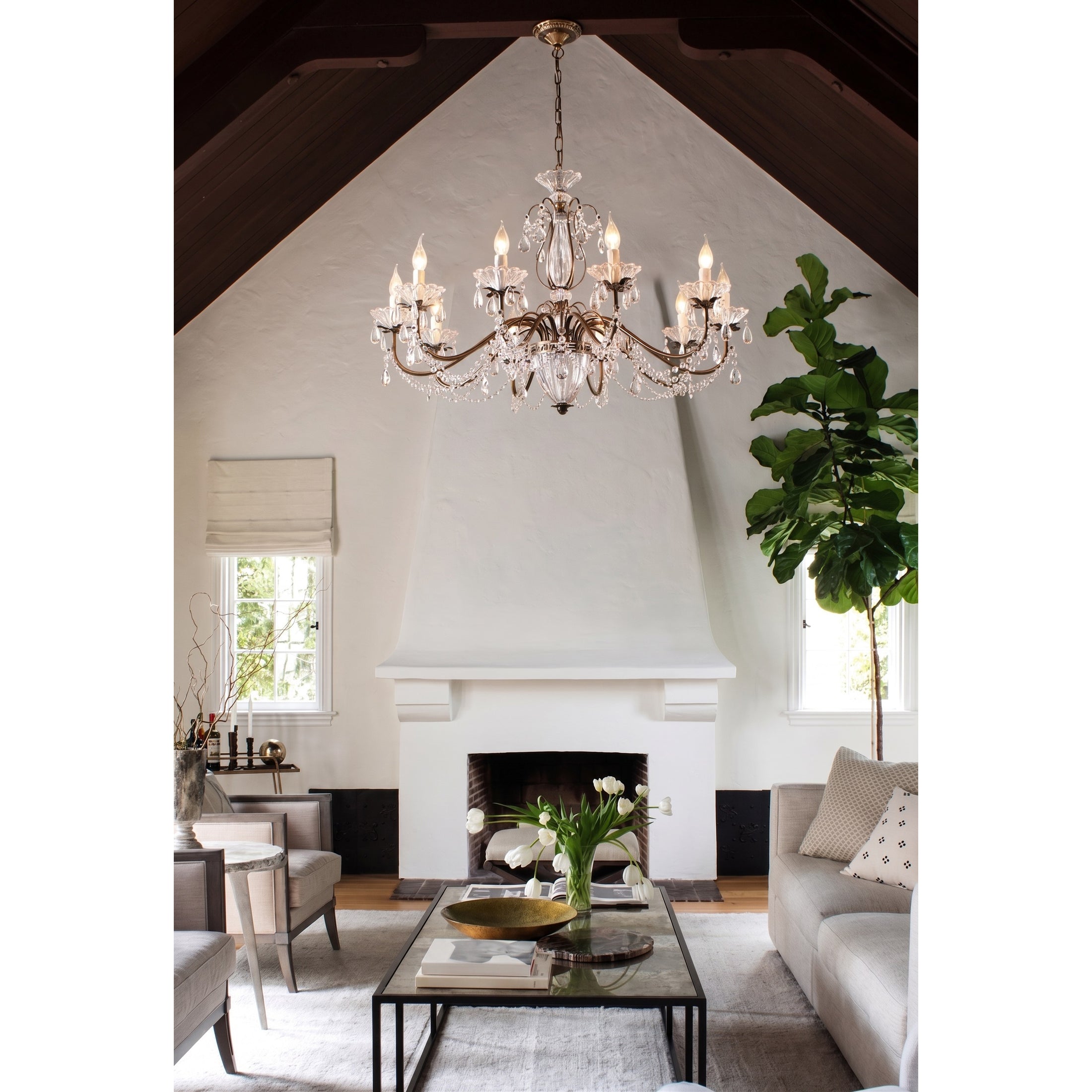 Venatici Crystal Chandelier