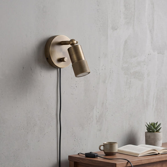 Jura Plug-in Wall Sconce