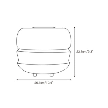 Ramson Stone Table Lamp – detail 3 — Dimension drawings 1