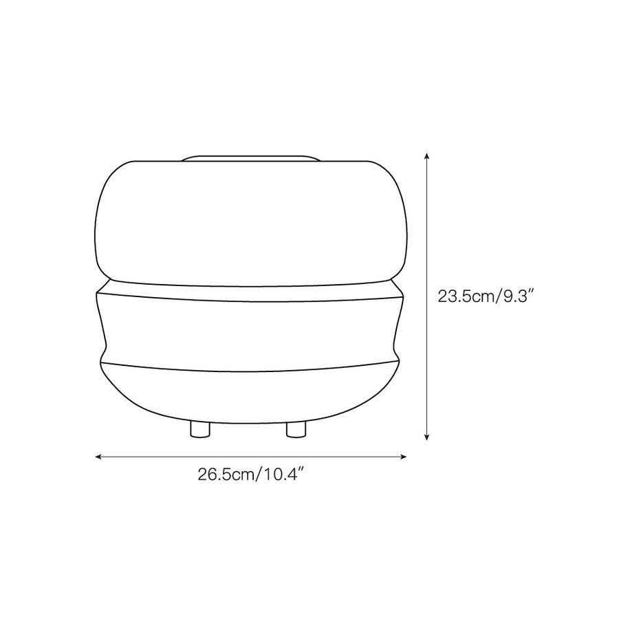 Ramson Stone Table Lamp – detail 3 — Dimension drawings 1