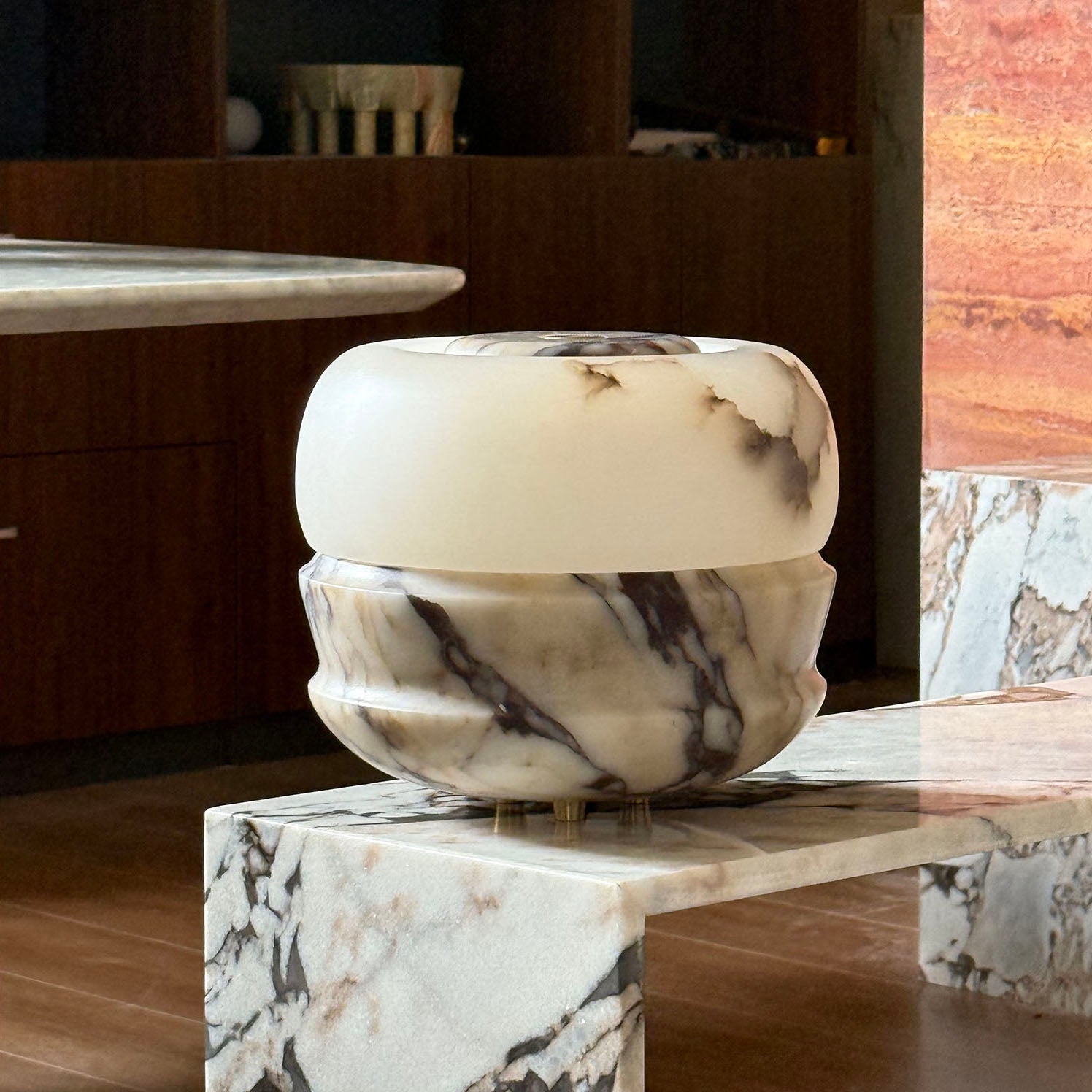 Ramson Stone Table Lamp