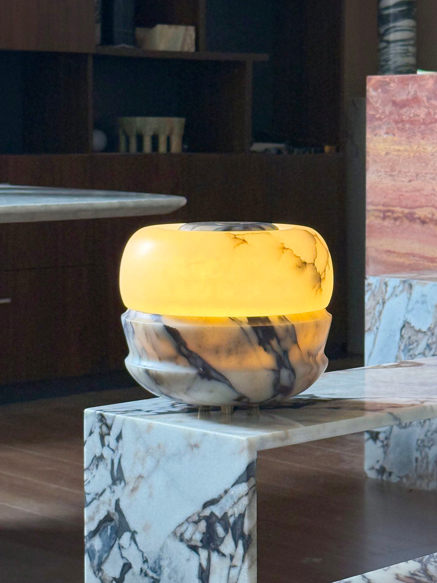 Ramson Stone Table Lamp