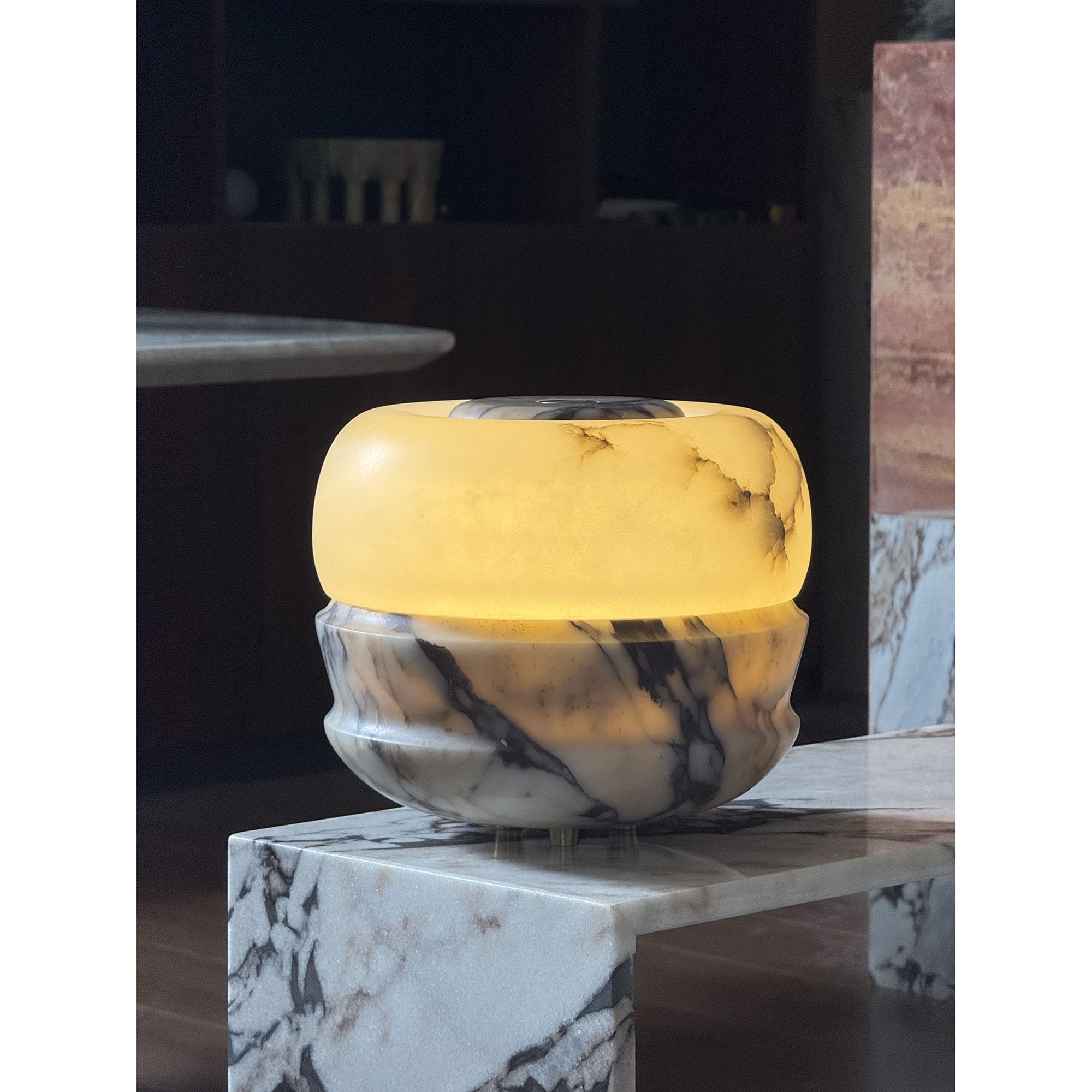 Ramson Stone Table Lamp