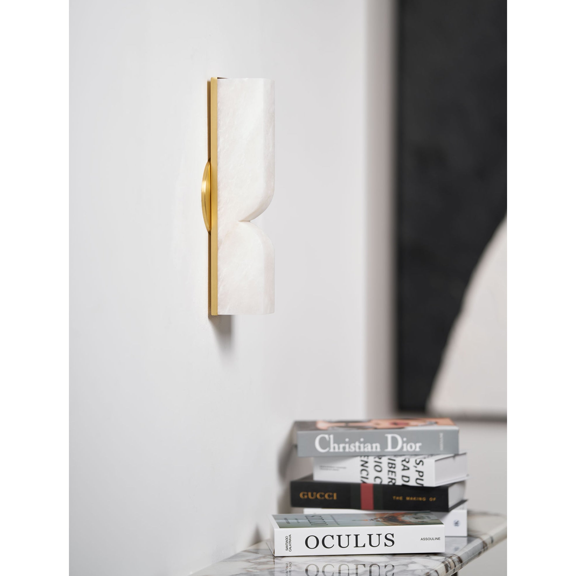 Rectangular Alabaster Wall Lamp – Radilum