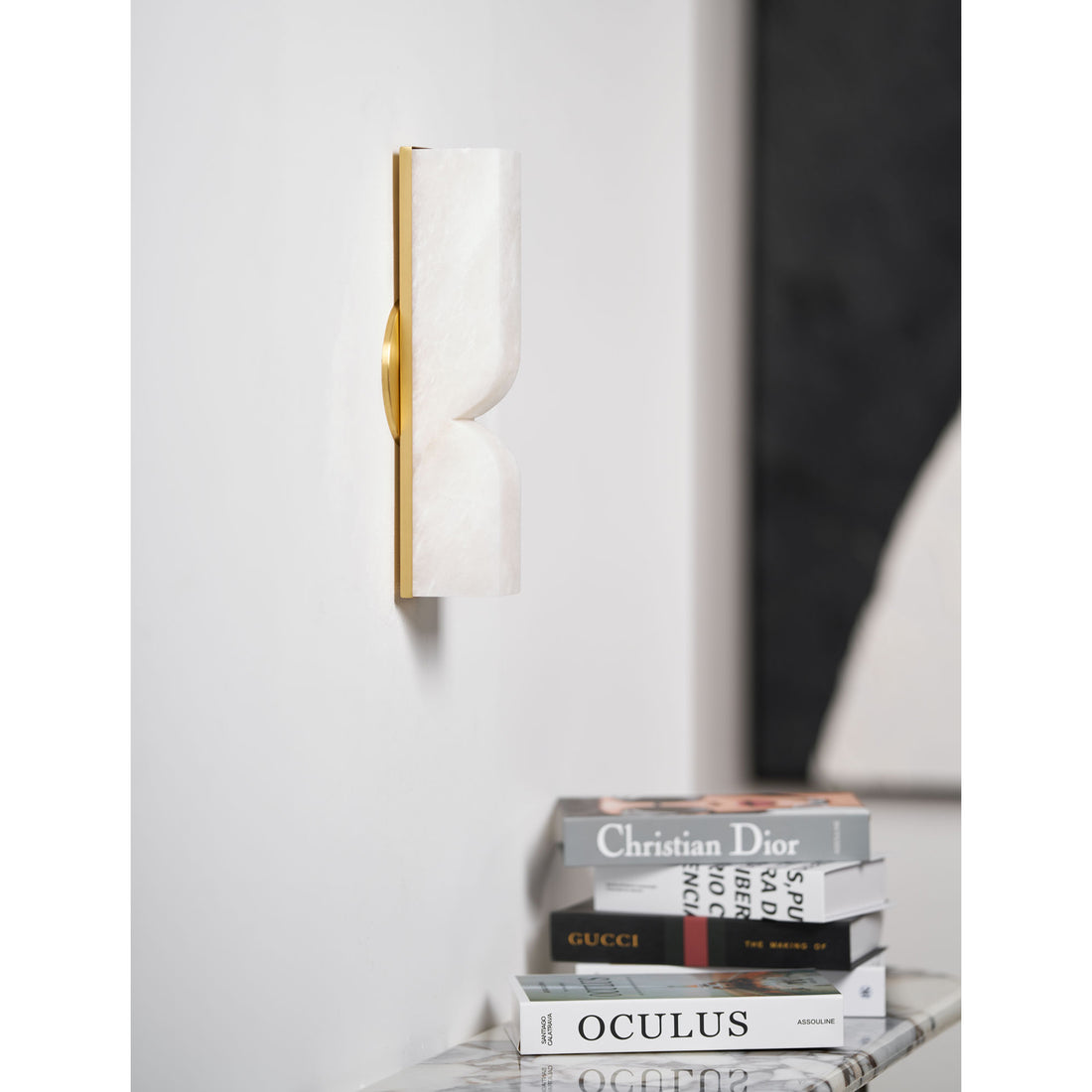 Rectangular Alabaster Wall Lamp – Radilum