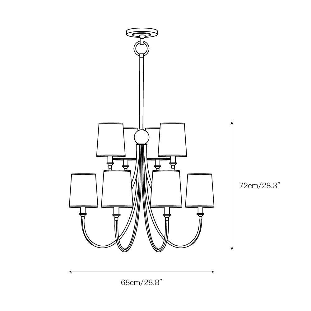 Reed Chandelier