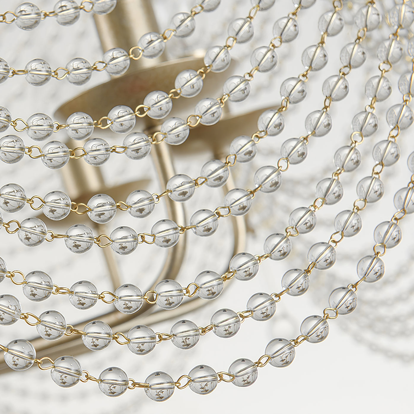 Regency Style Beads Chandelier